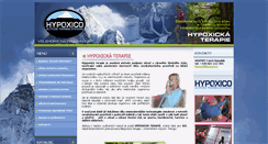 Desktop Screenshot of hypoxickaterapie.cz